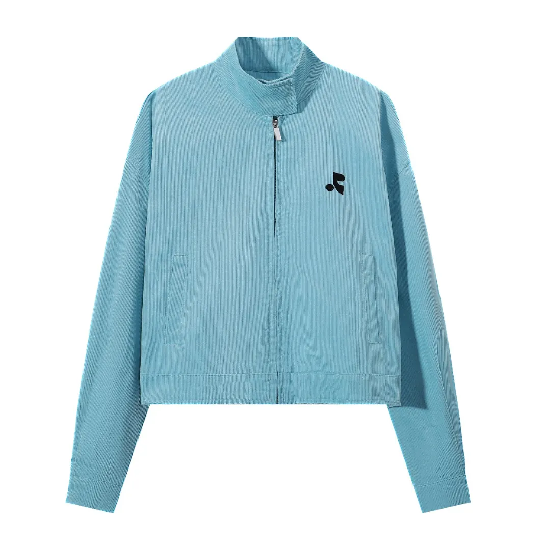 Corduroy Zip-Up Harrington Jacket D12815591 — view 2