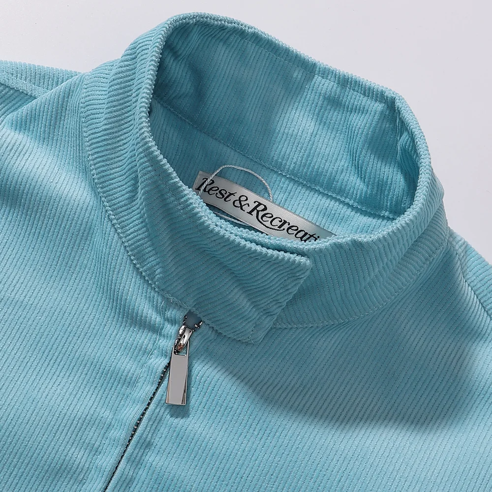 Corduroy Zip-Up Harrington Jacket D12815591 — view 4