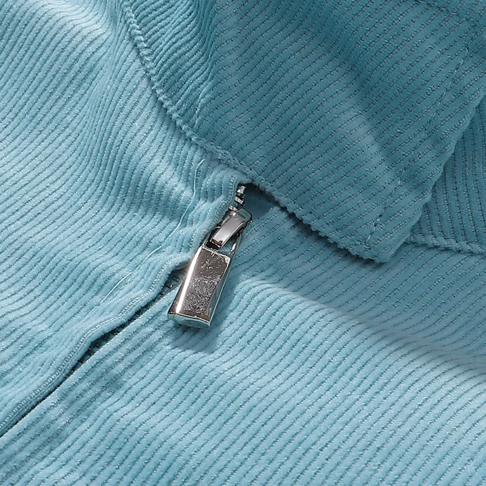 Corduroy Zip-Up Harrington Jacket D12815591 — view 5