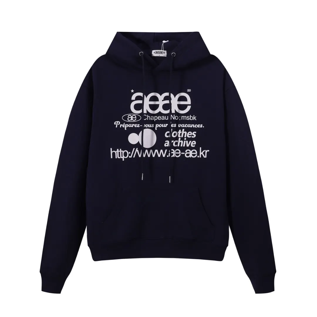 Aeae Logo Graphic Hoodie D9515593 — view 3