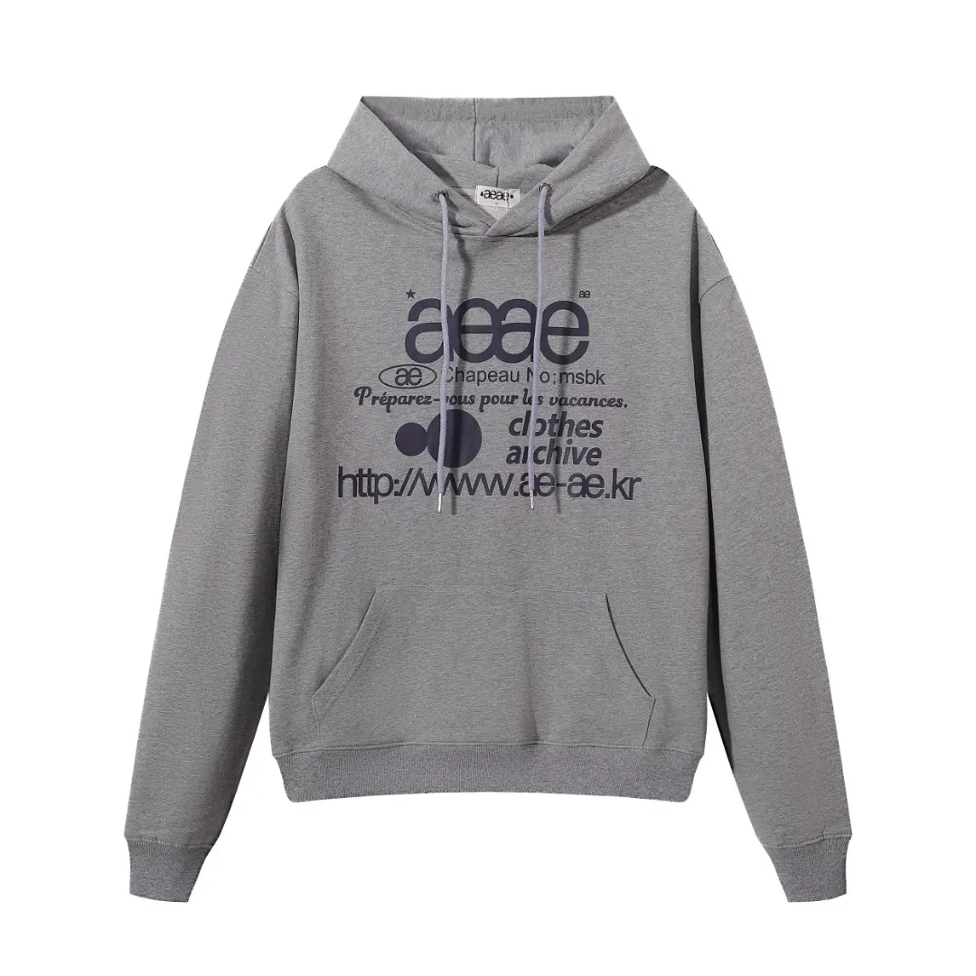 Aeae Logo Graphic Hoodie D9515593 — view 4