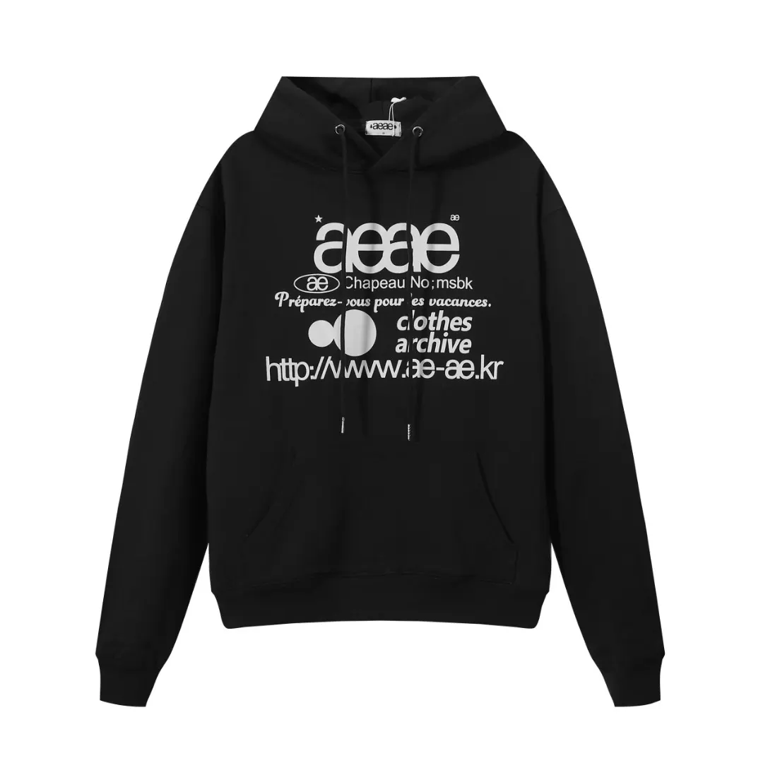 Aeae Logo Graphic Hoodie D9515593 — view 5