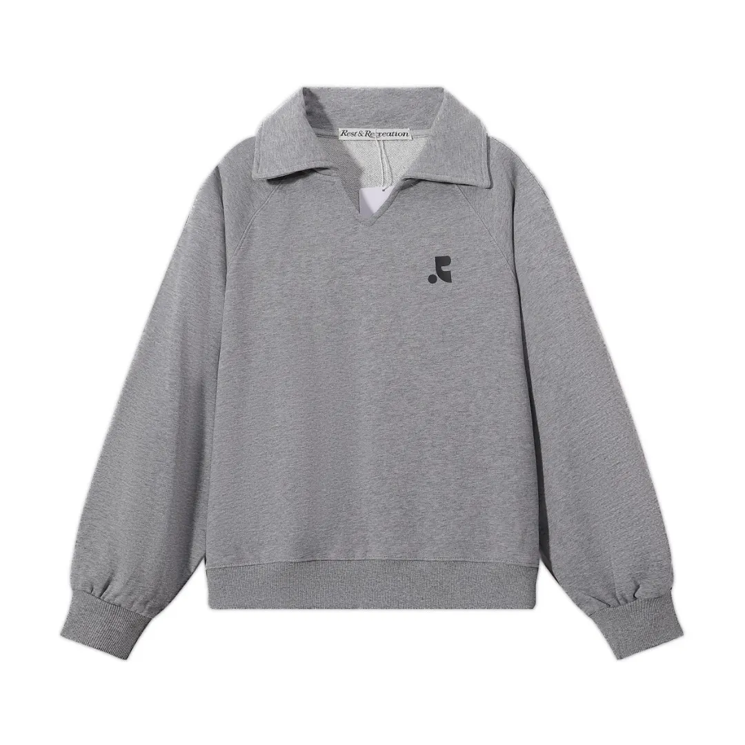 Logo-Embroidered Collared Sweatshirt D7515592 — view 2