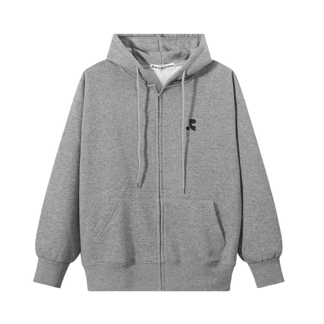 Logo-Embroidered Zip-Up Hoodie D9515582 — view 2