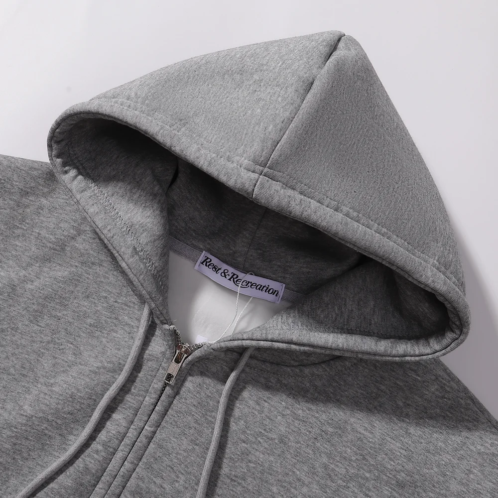 Logo-Embroidered Zip-Up Hoodie D9515582 — view 4