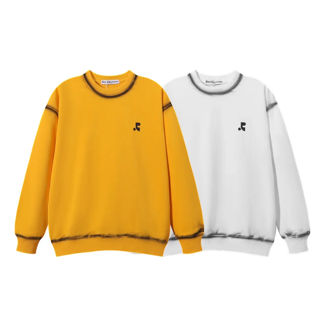 Logo-Embroidered Burnout Trim Sweatshirt D8515583