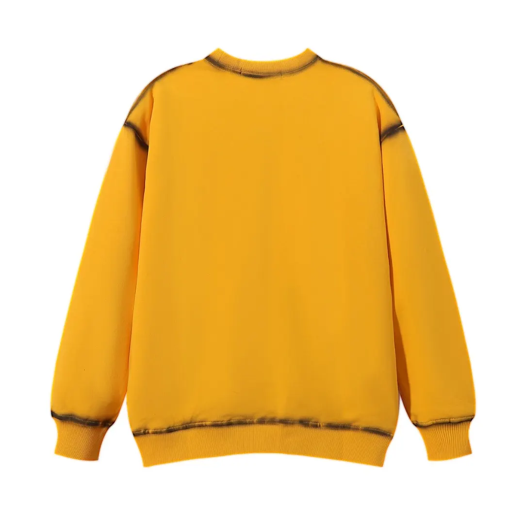 Logo-Embroidered Burnout Trim Sweatshirt D8515583 — view 3