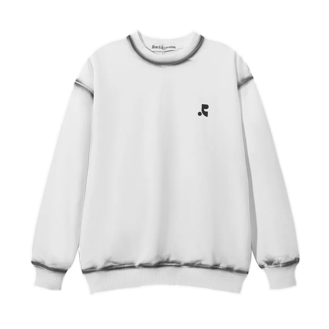 Logo-Embroidered Burnout Trim Sweatshirt D8515583 — view 4