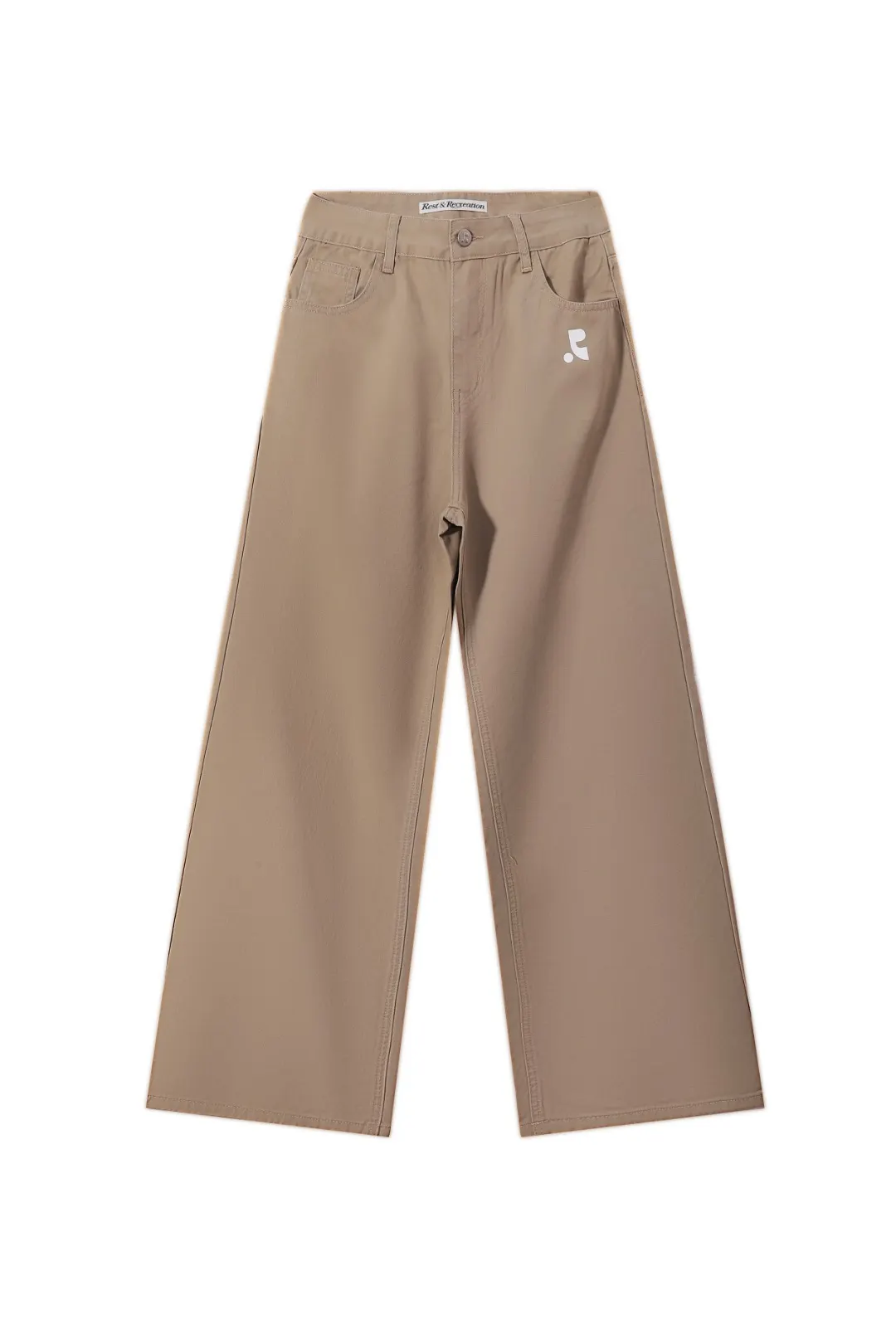 Wide-Leg Straight Denim Trousers D9515598 — view 2