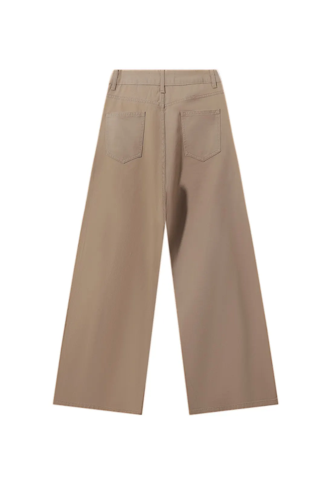 Wide-Leg Straight Denim Trousers D9515598 — view 3