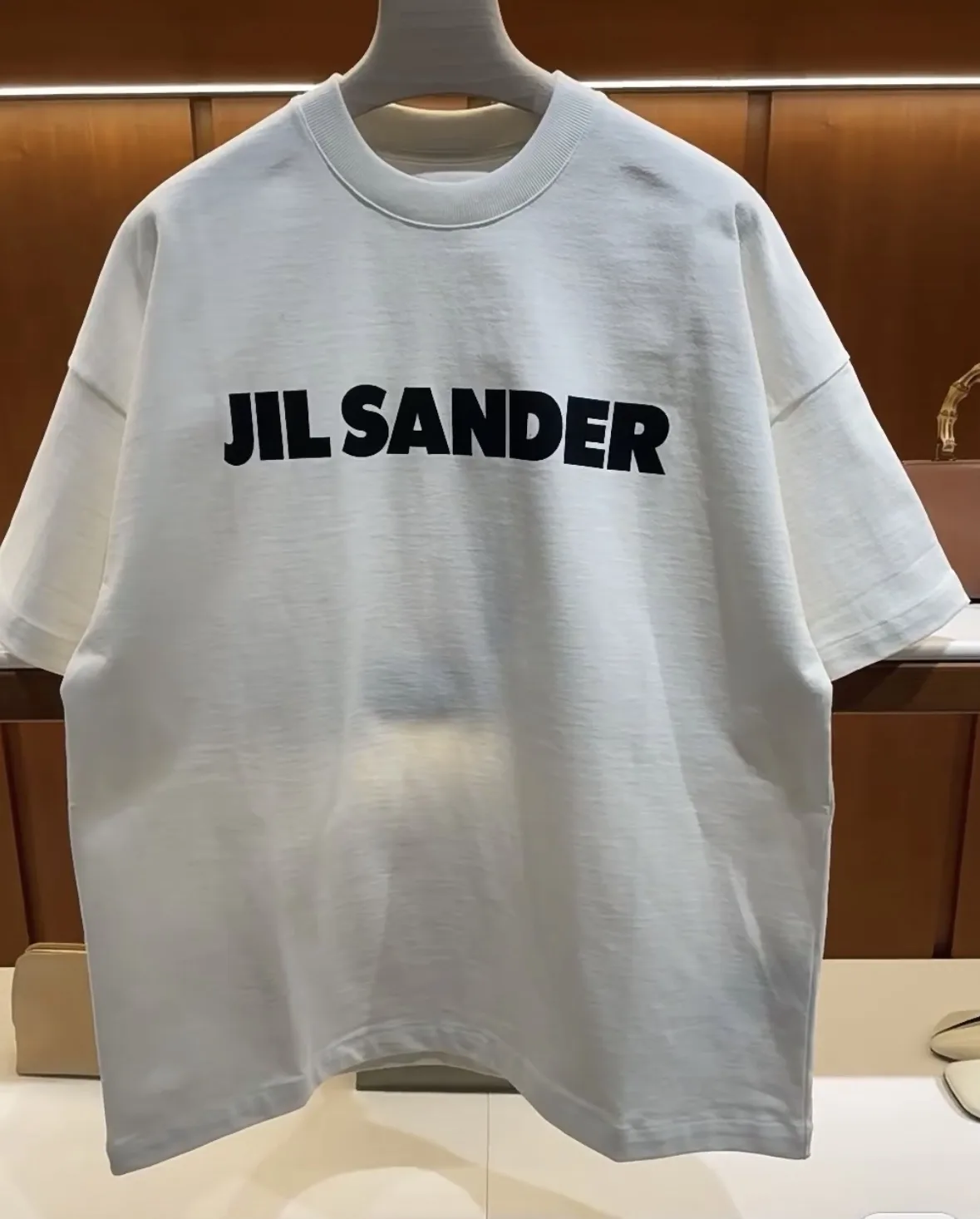 Logo Print Oversized Cotton T-Shirt D14023687 — view 27