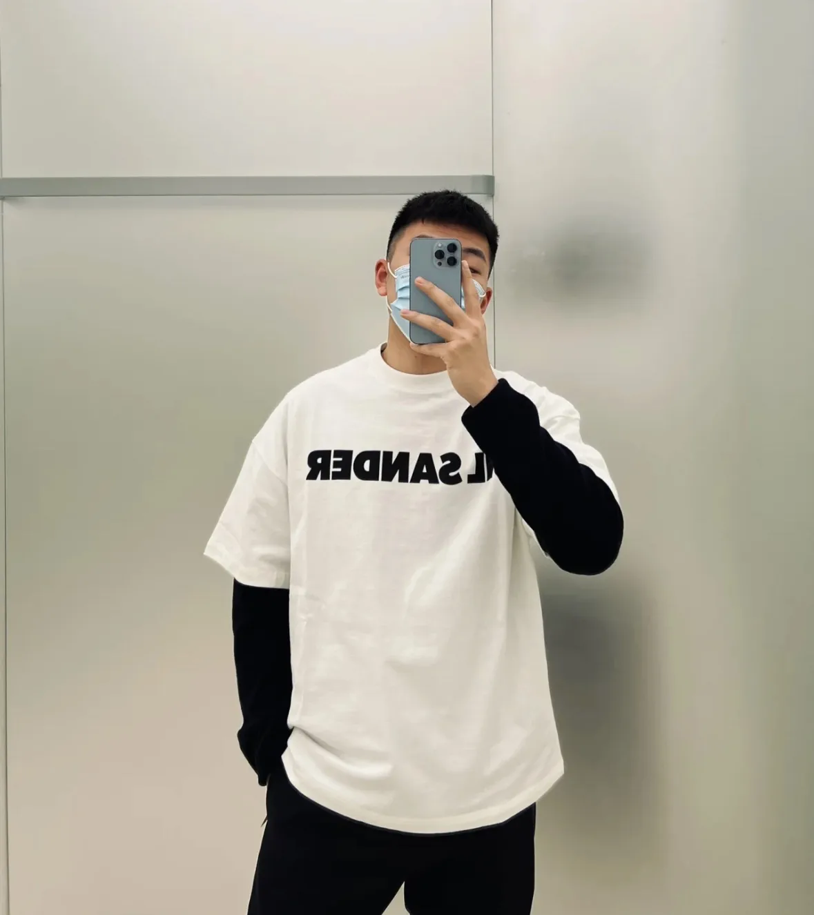 Logo Print Oversized Cotton T-Shirt D14023687 — view 44