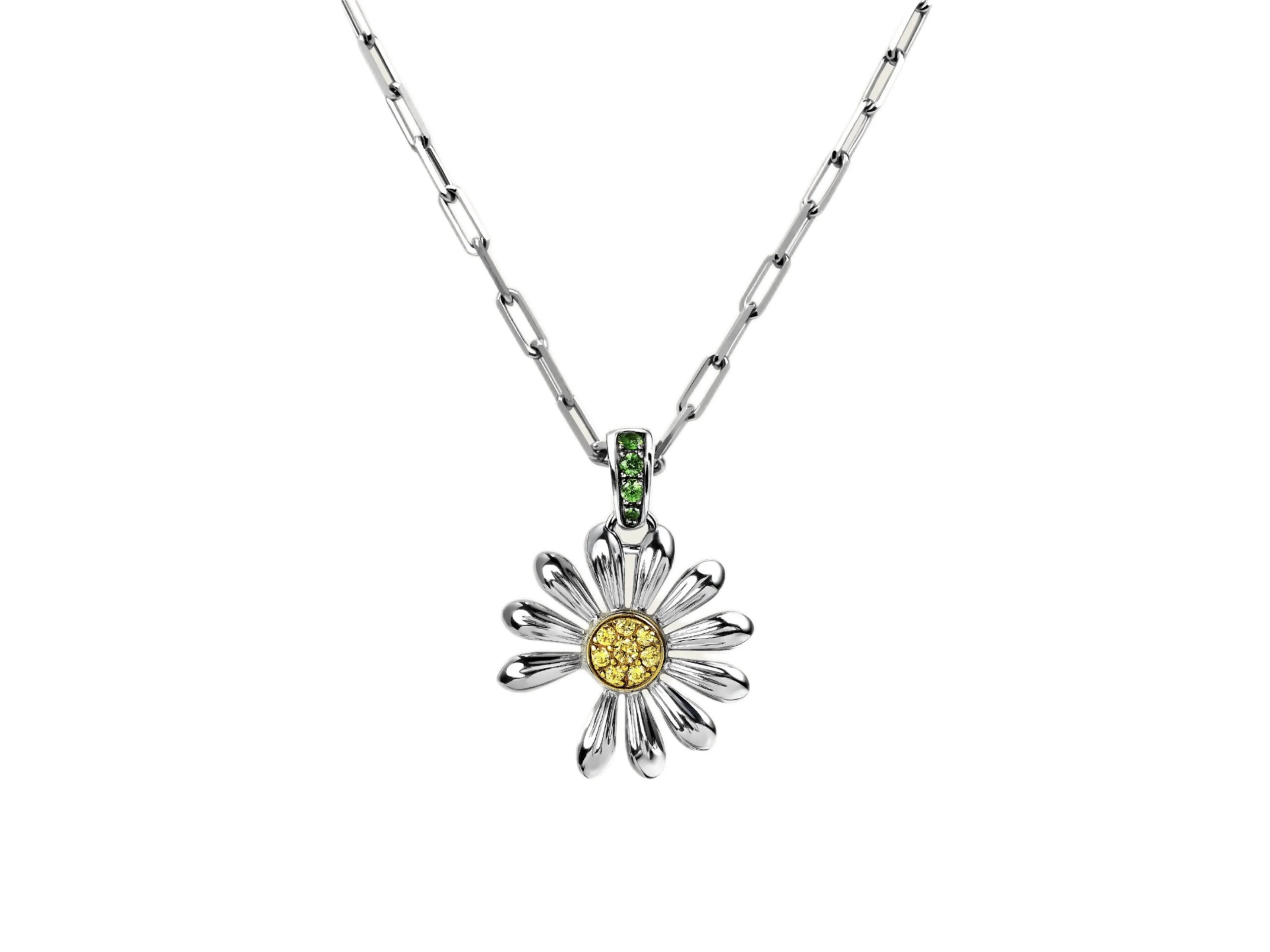 Jacob & Co. x Peaceminusone Daisy Pendant Necklace D27517027