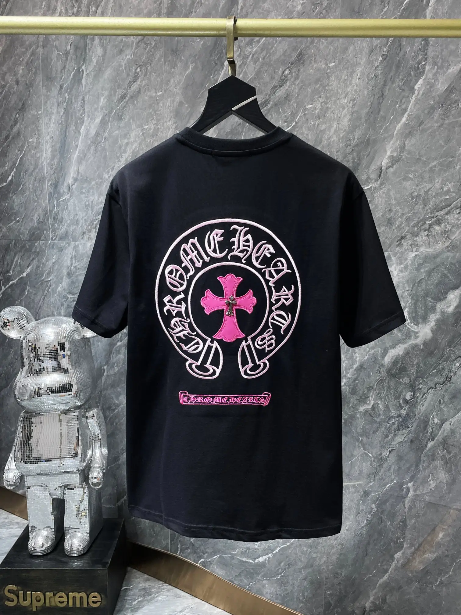 Chrome Hearts Cross Patch Embroidered T-Shirt D11511647 — view 2