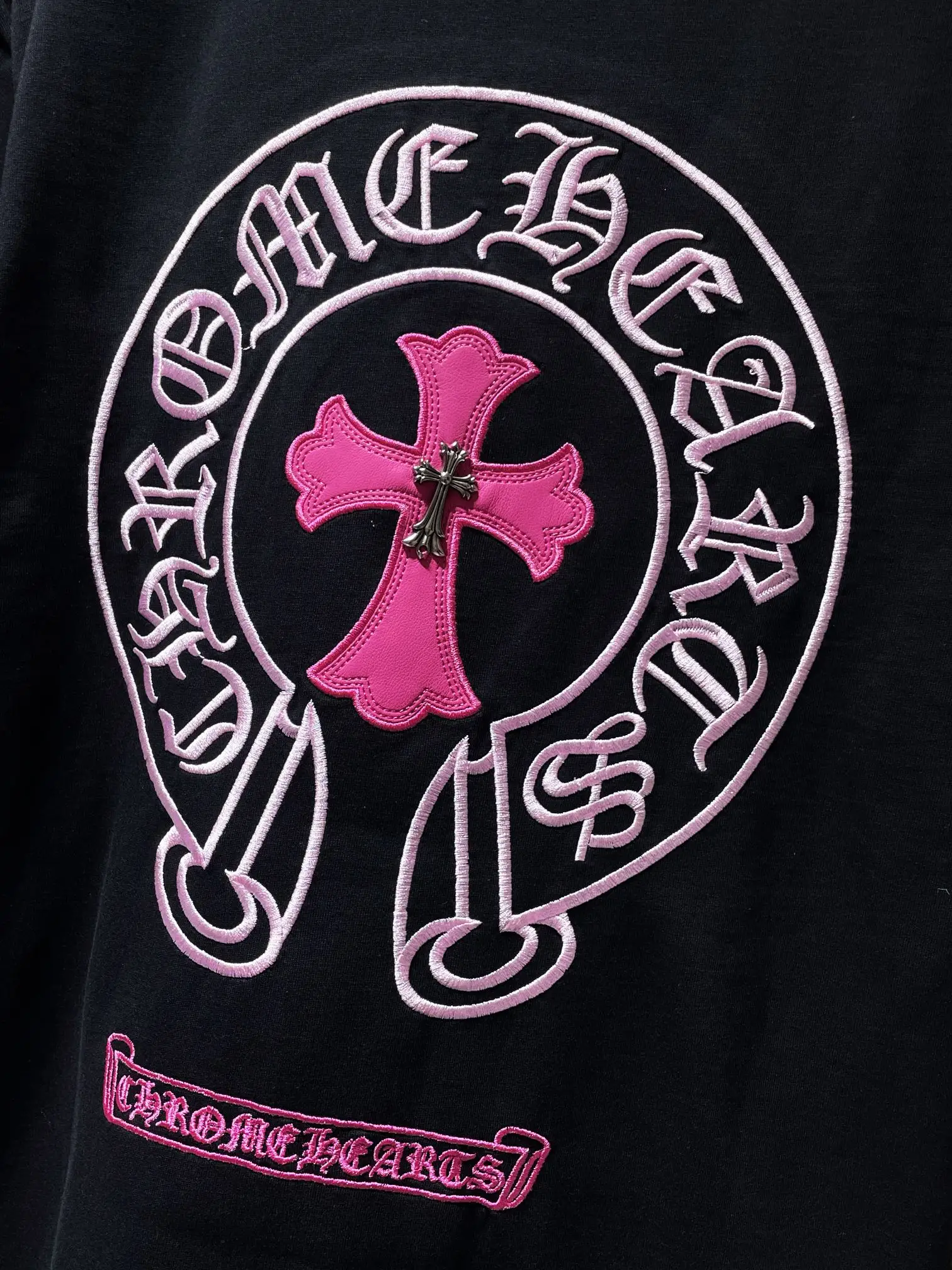Chrome Hearts Cross Patch Embroidered T-Shirt D6515479 — view 5