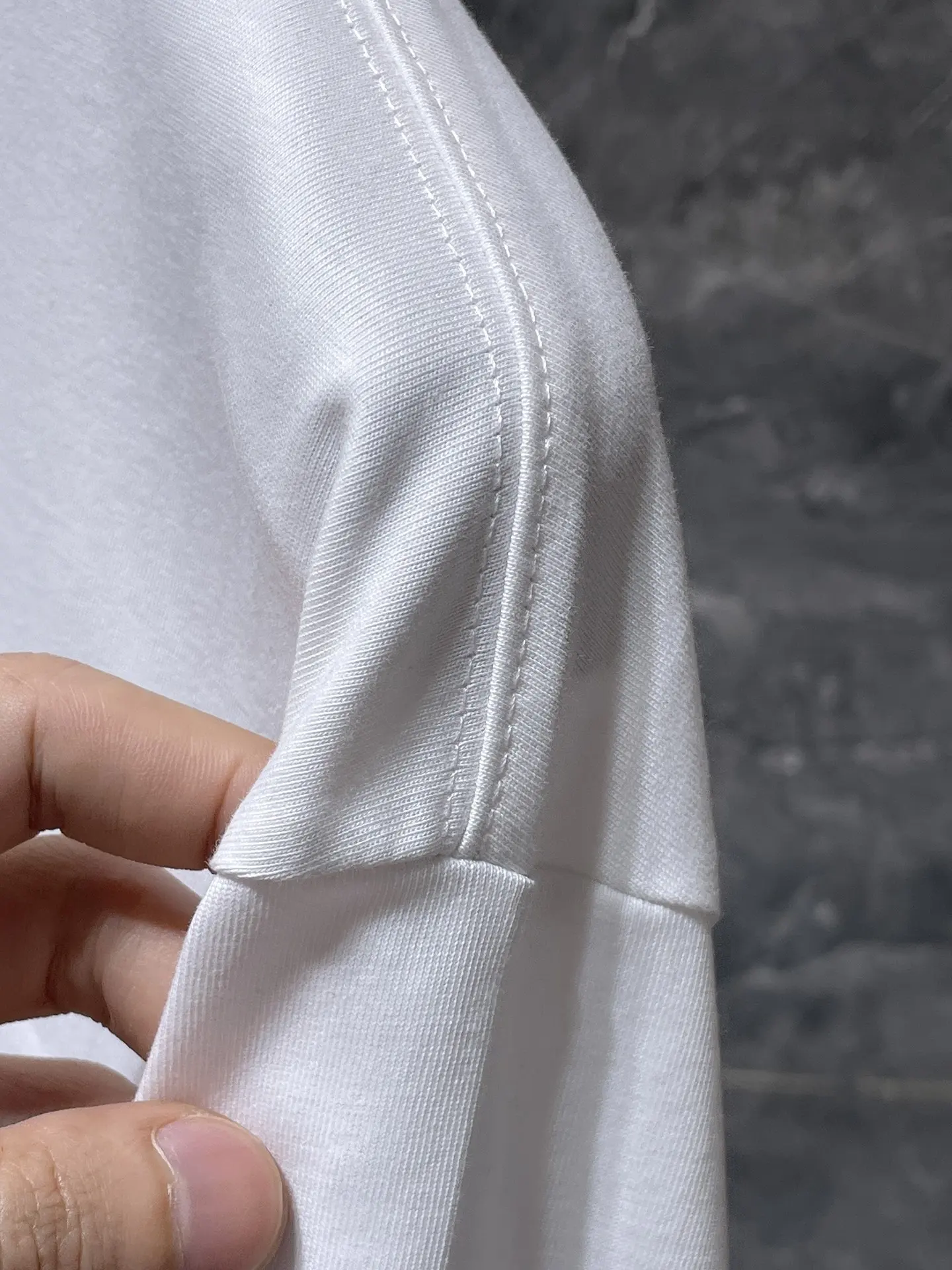 Embroidered Horseshoe Logo Cotton T-Shirt D6515476 — view 9
