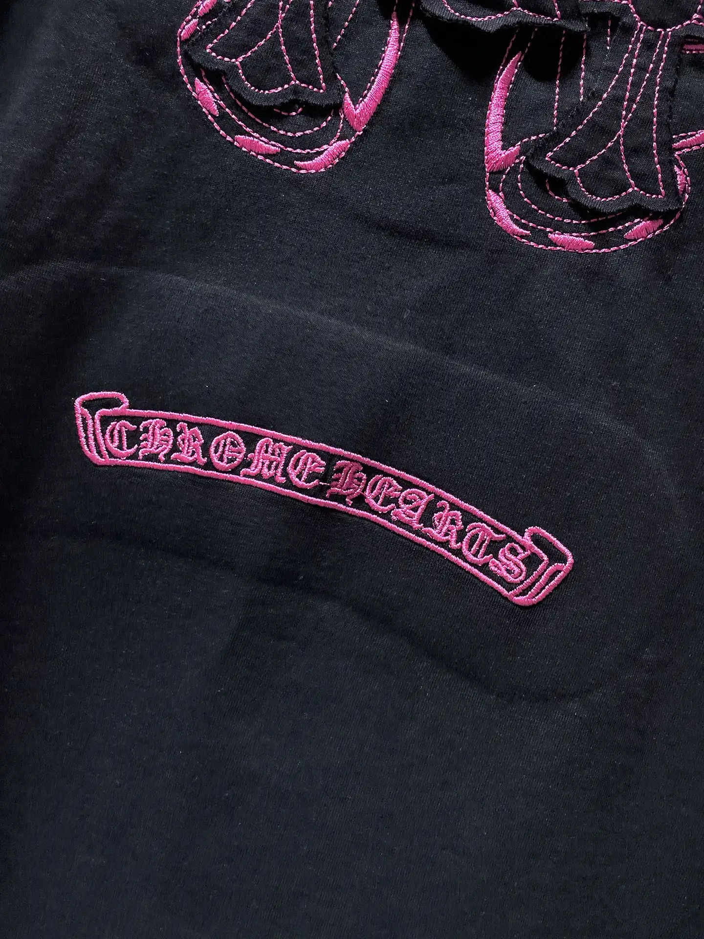 Embroidered Horseshoe Logo Cotton T-Shirt D11011640 — view 6