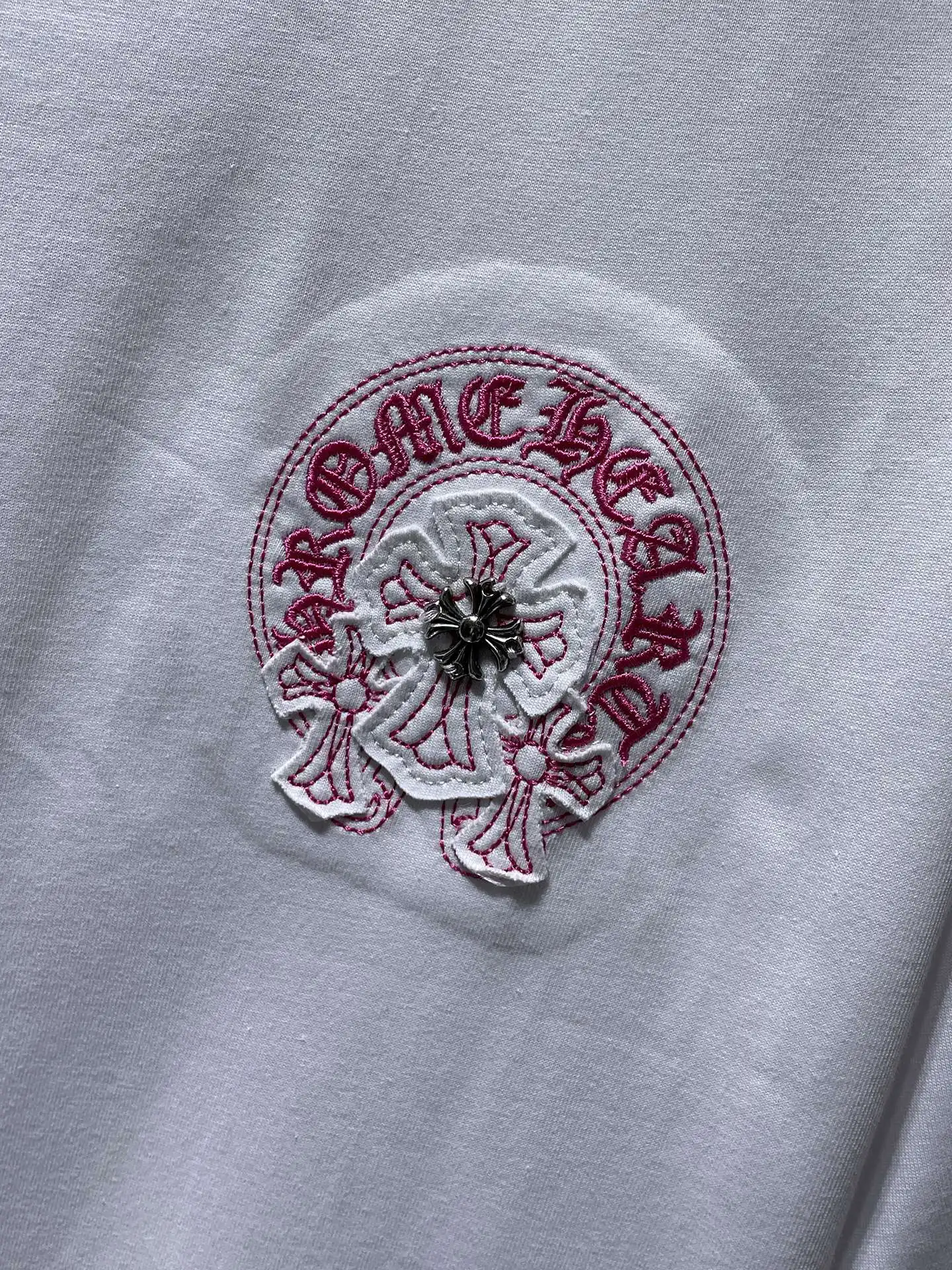 Embroidered Horseshoe Logo Cotton T-Shirt D11011641 — view 9