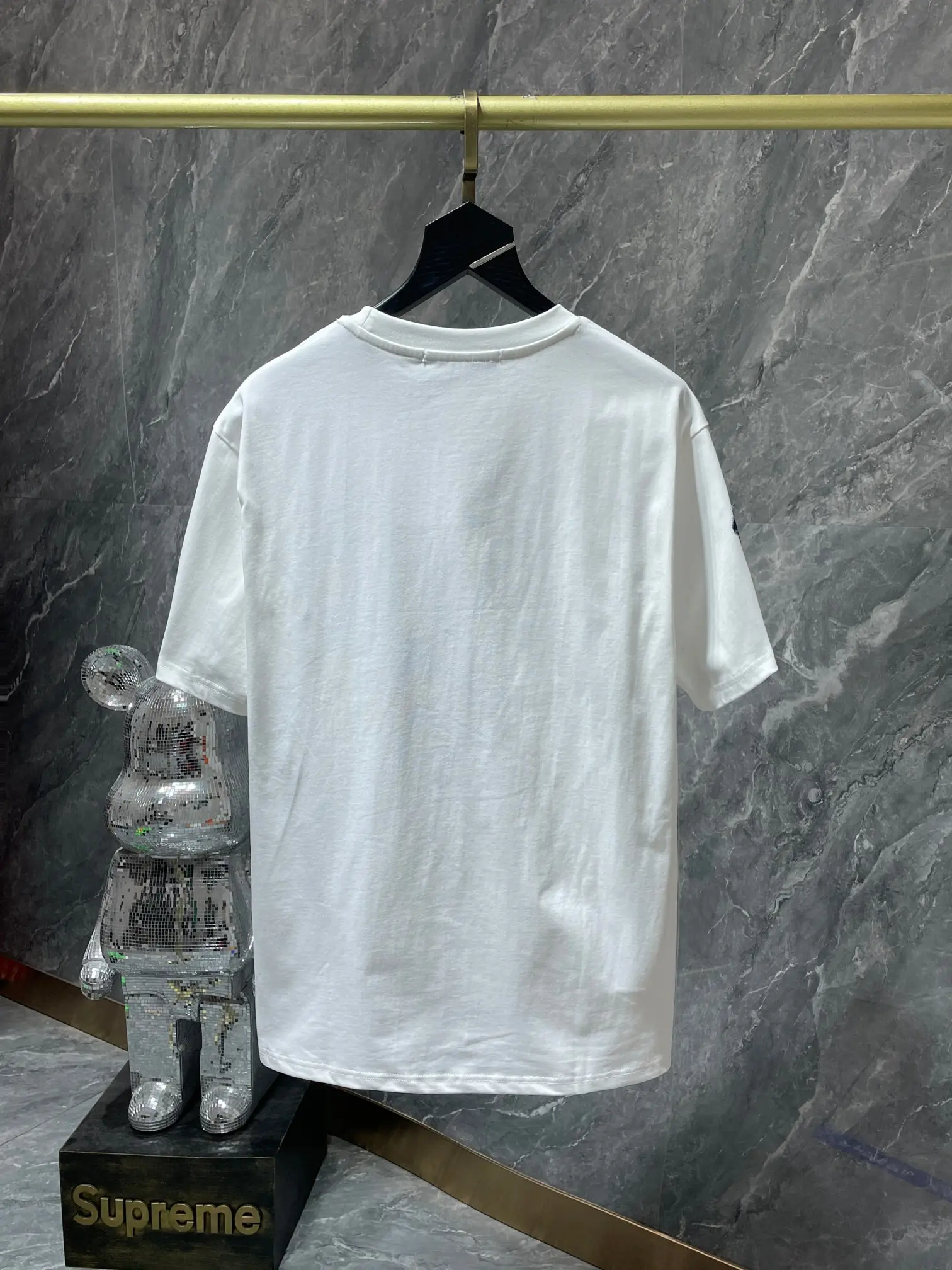 Cross Patch Embroidered Cotton T-Shirt D6015466 — view 6