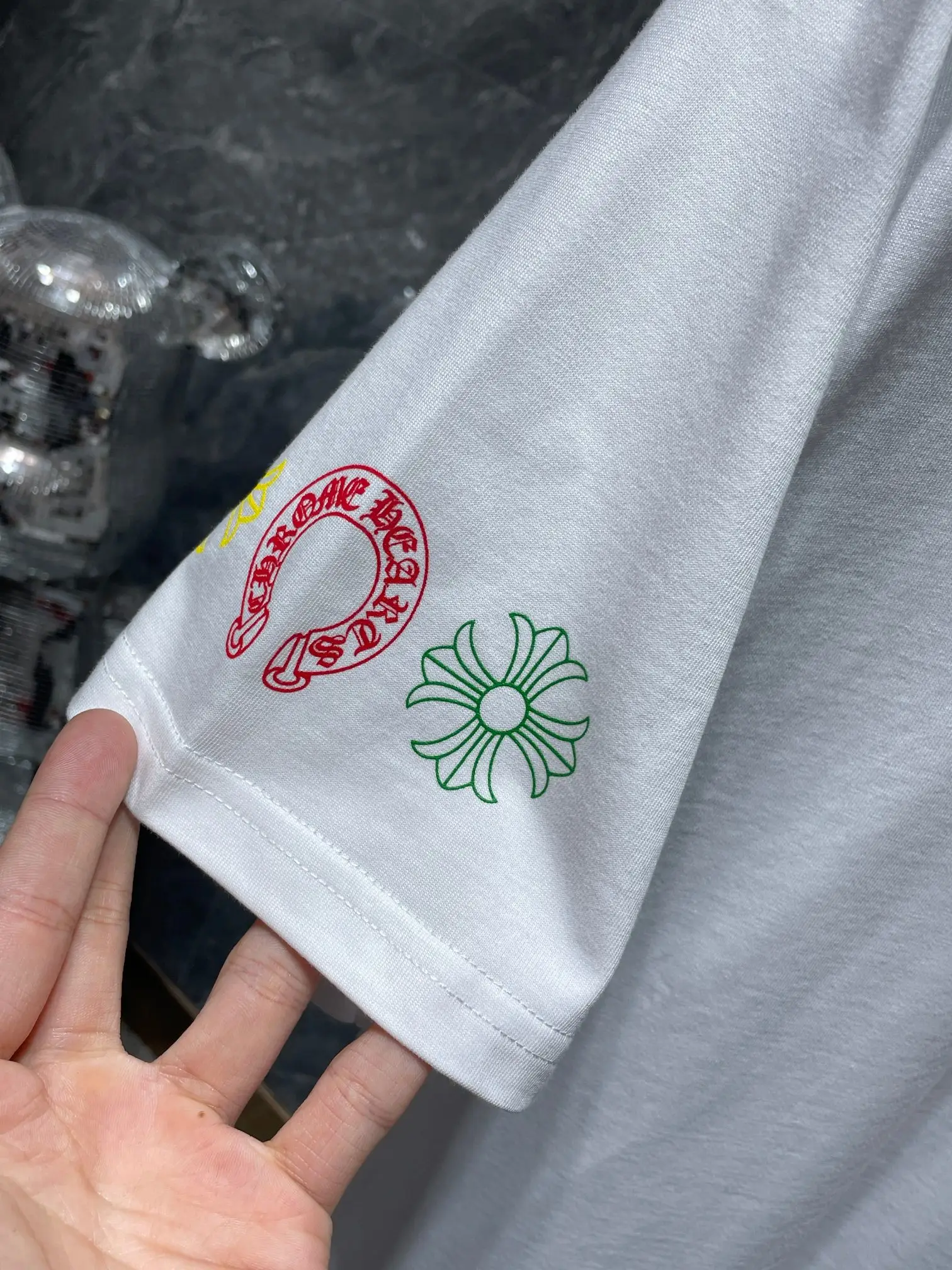 Cross Logo Print Pocket T-Shirt D5515465 — view 3