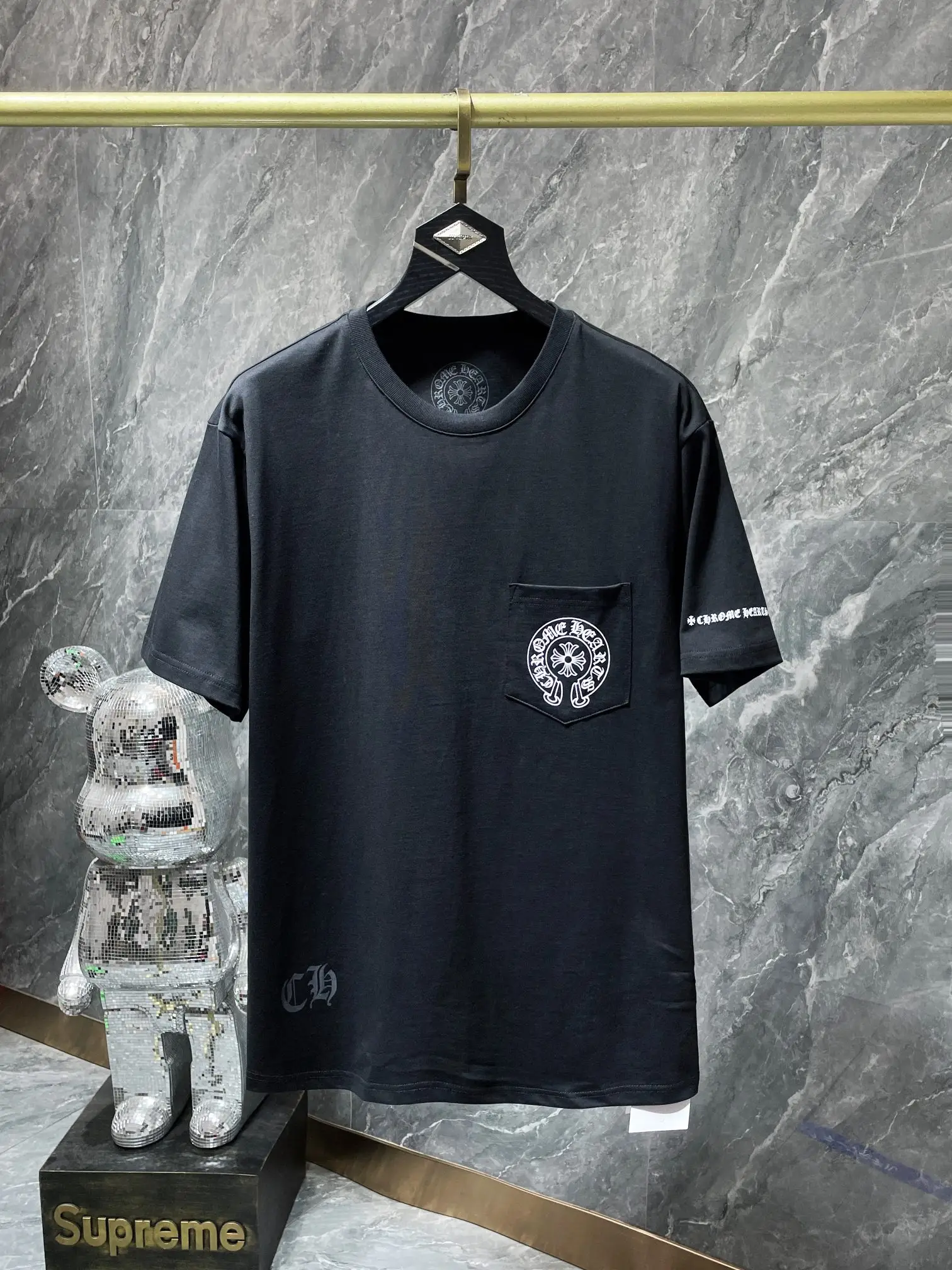 Horseshoe Logo Pocket T-Shirt D5515462