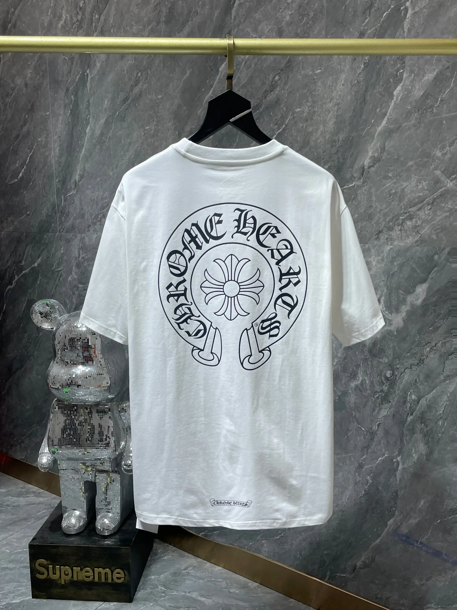 Chrome Hearts Horseshoe Logo Pocket T-Shirt D5515463 — view 5