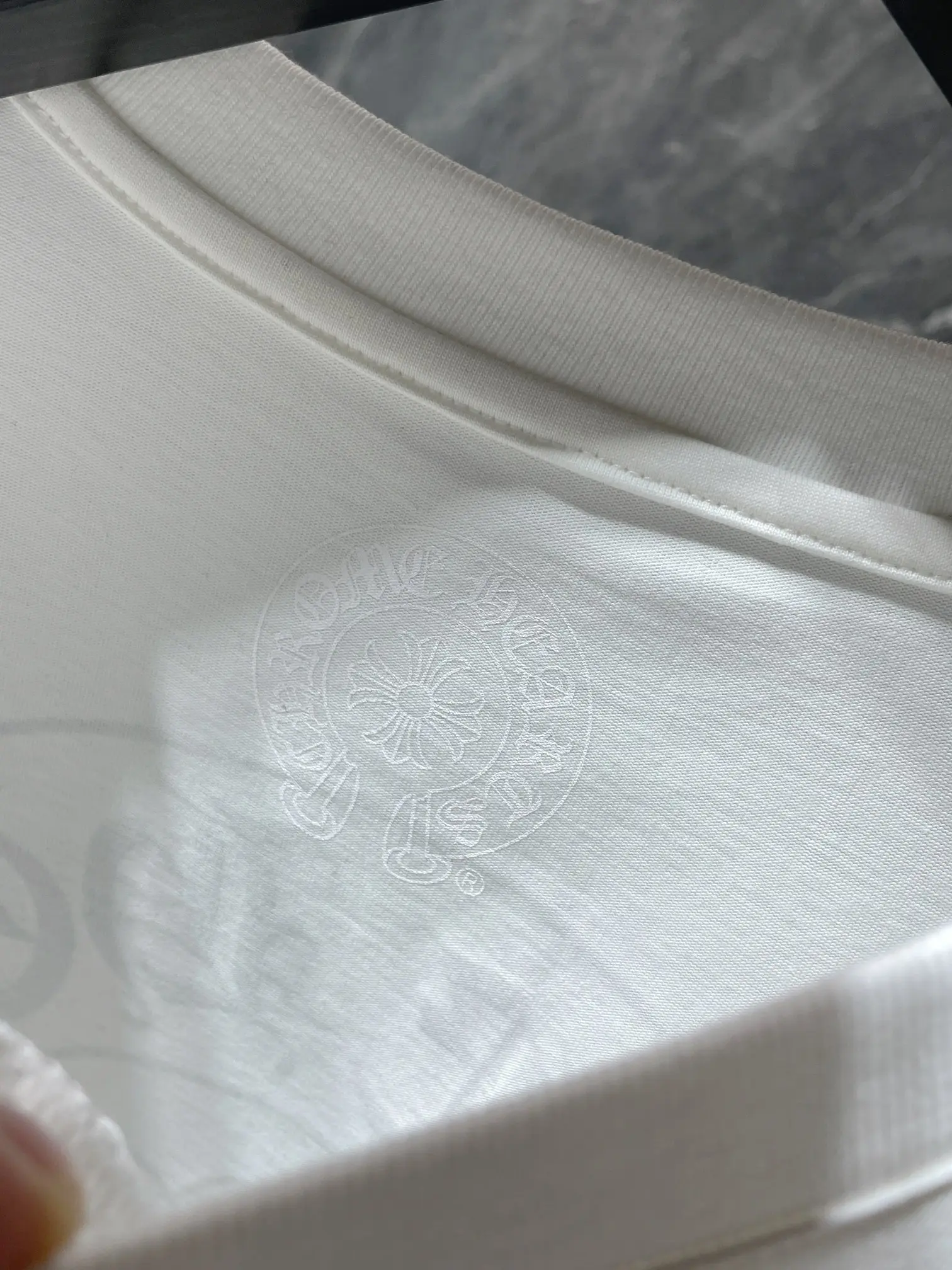 Chrome Hearts Horseshoe Logo Pocket T-Shirt D5515463 — view 7