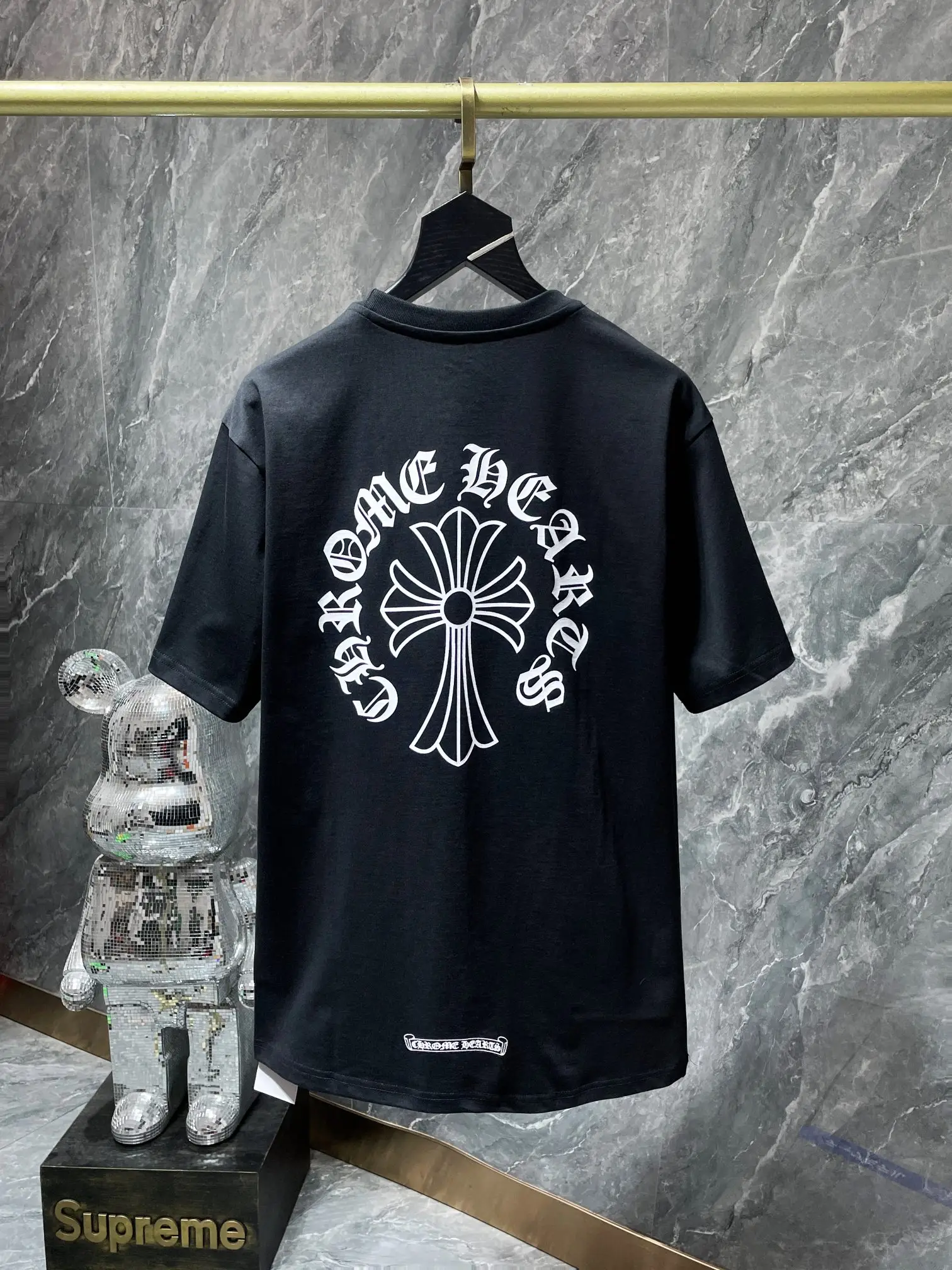 Logo-Print Cotton-Jersey Pocket T-Shirt D10511629 — view 6