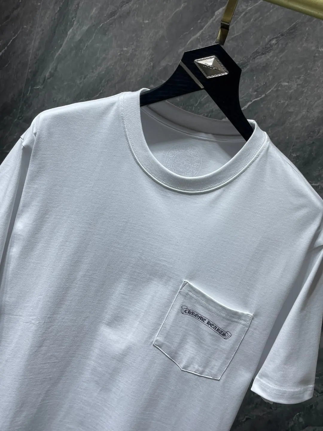 Logo Print Heavyweight Cotton T-Shirt D5015459
