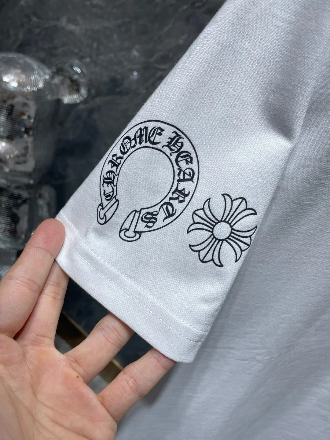 Logo Print Heavyweight Cotton T-Shirt D5015459 — view 3