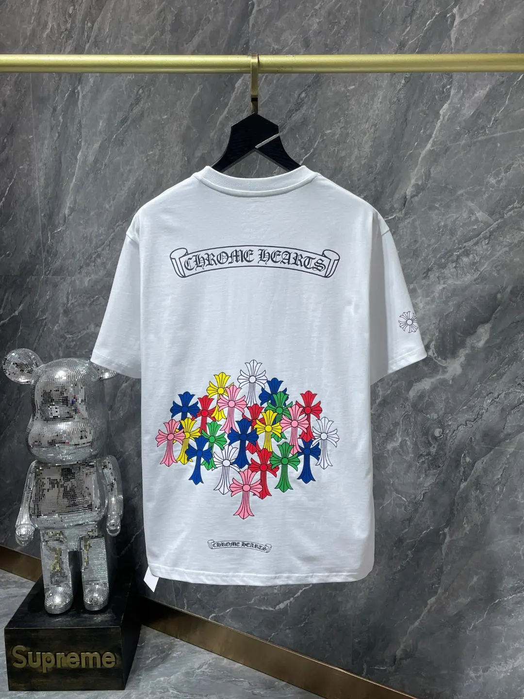 Logo Print Heavyweight Cotton T-Shirt D5015459 — view 6