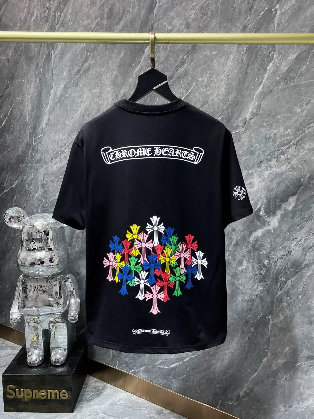 Logo-Print Cotton-Jersey Pocket T-Shirt D5515458 — view 6