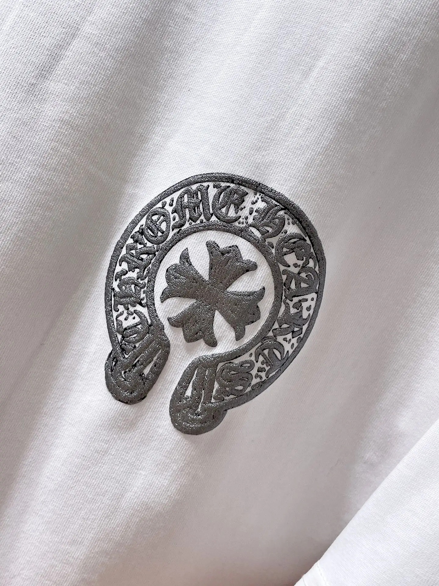 Logo Embroidery Heavyweight Cotton T-Shirt D10511620 — view 5