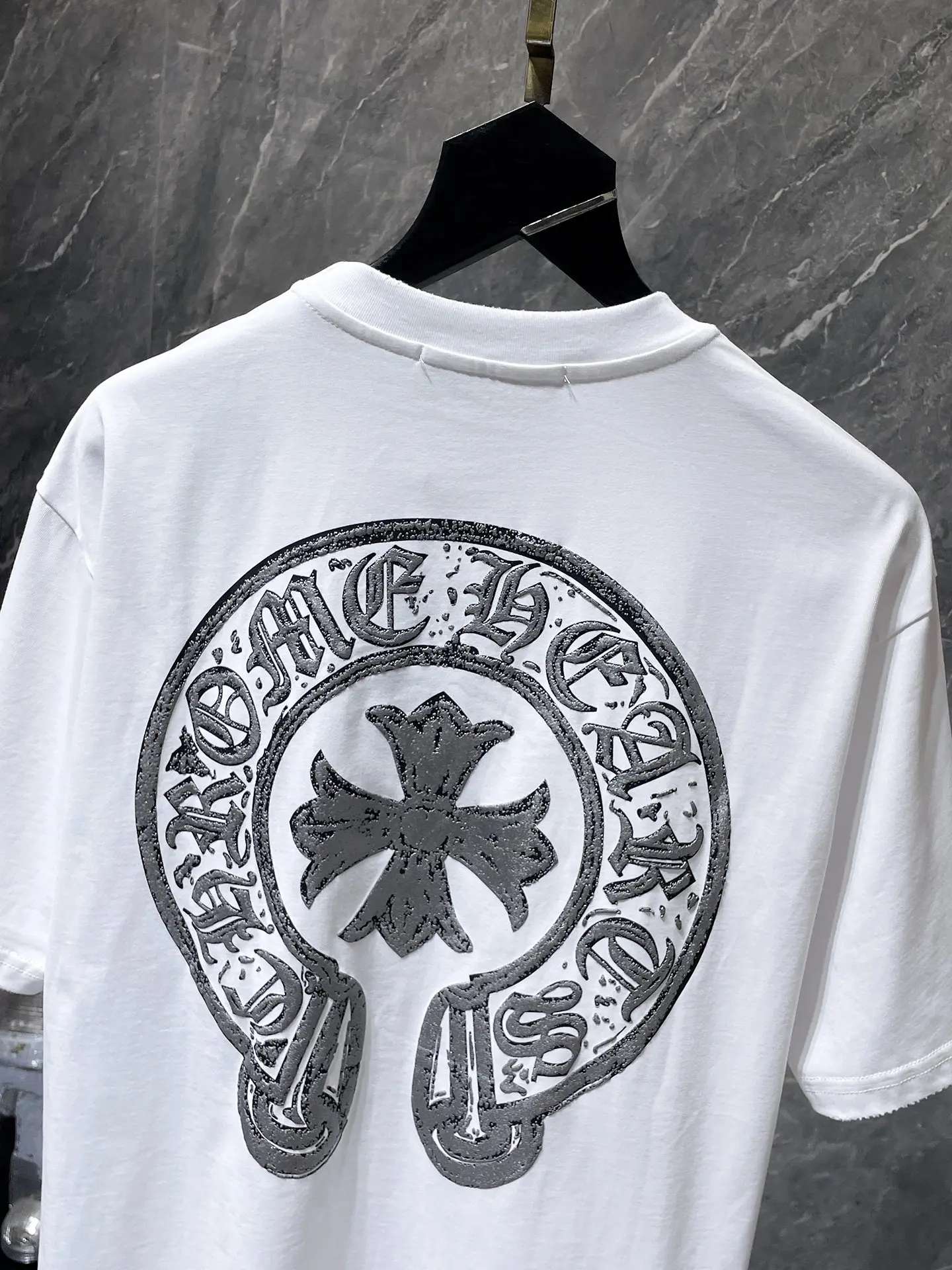 Logo Embroidery Heavyweight Cotton T-Shirt D10511620 — view 6
