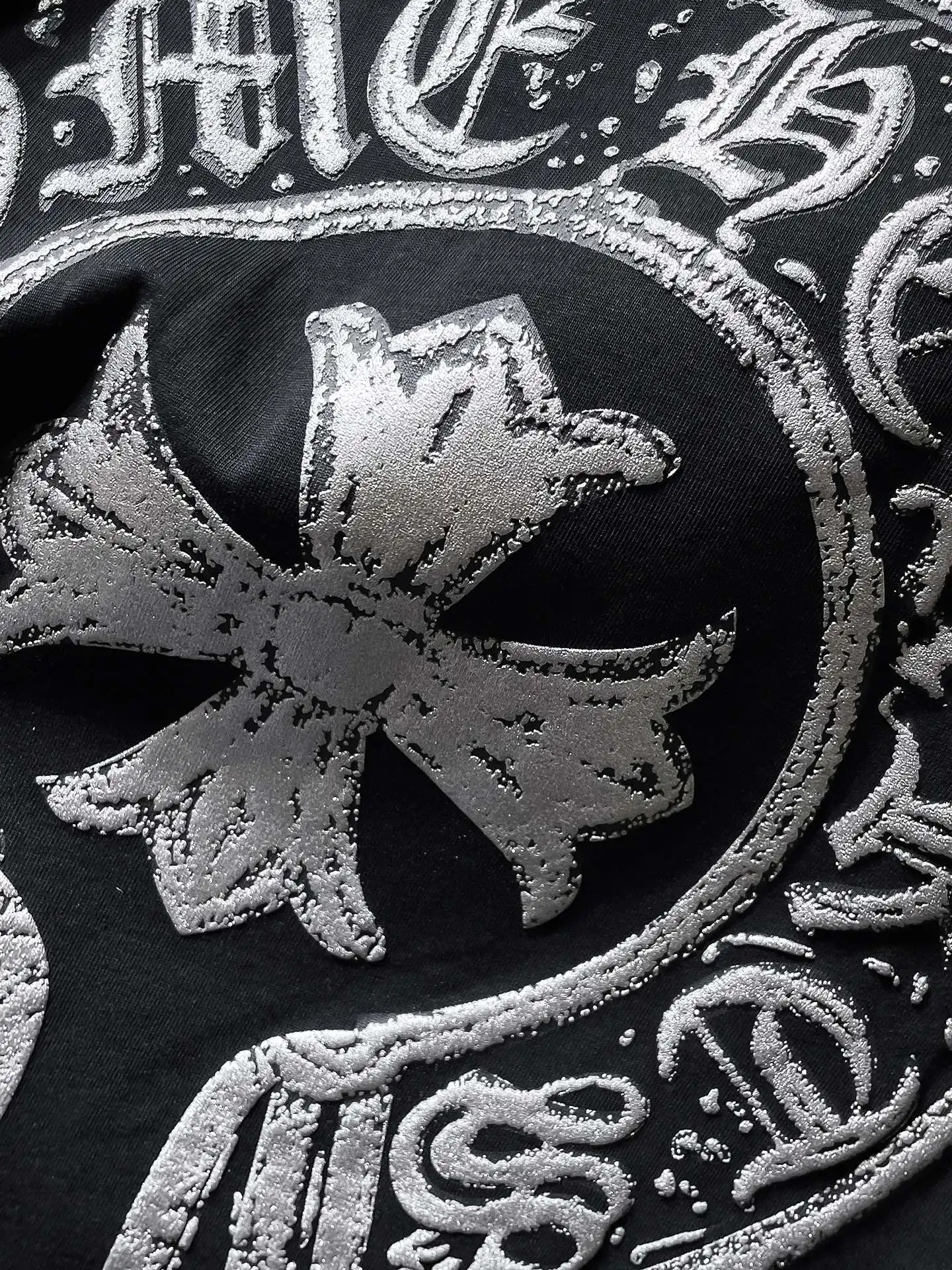 Logo Embroidery Heavyweight Cotton T-Shirt D10511621 — view 2