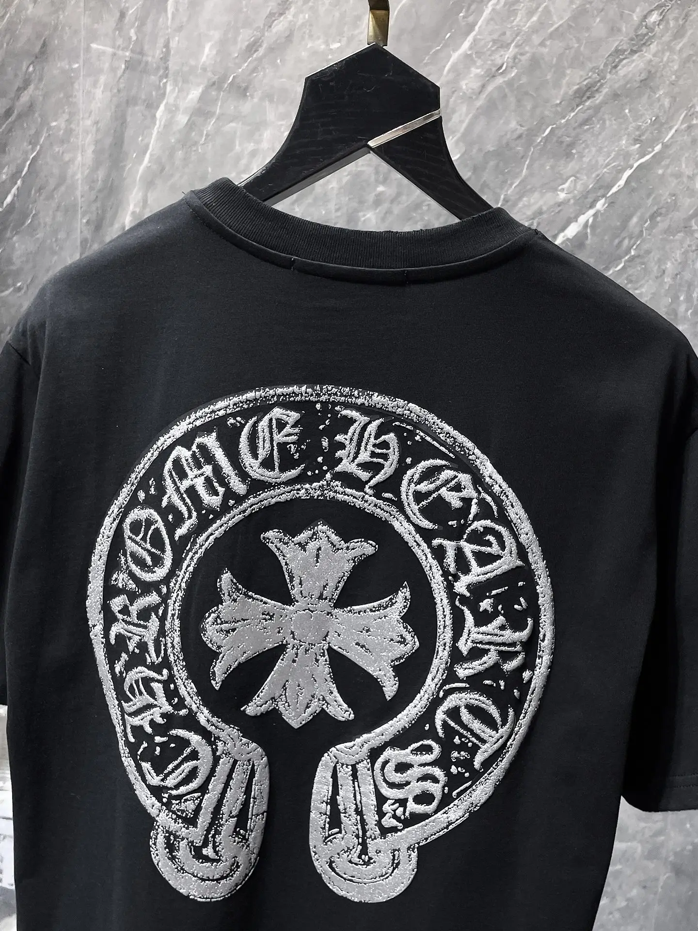 Logo Embroidery Heavyweight Cotton T-Shirt D10511621 — view 6