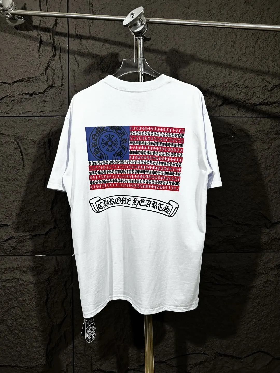 Chrome Hearts Horseshoe Logo Cotton T-Shirt D9511587 — view 2