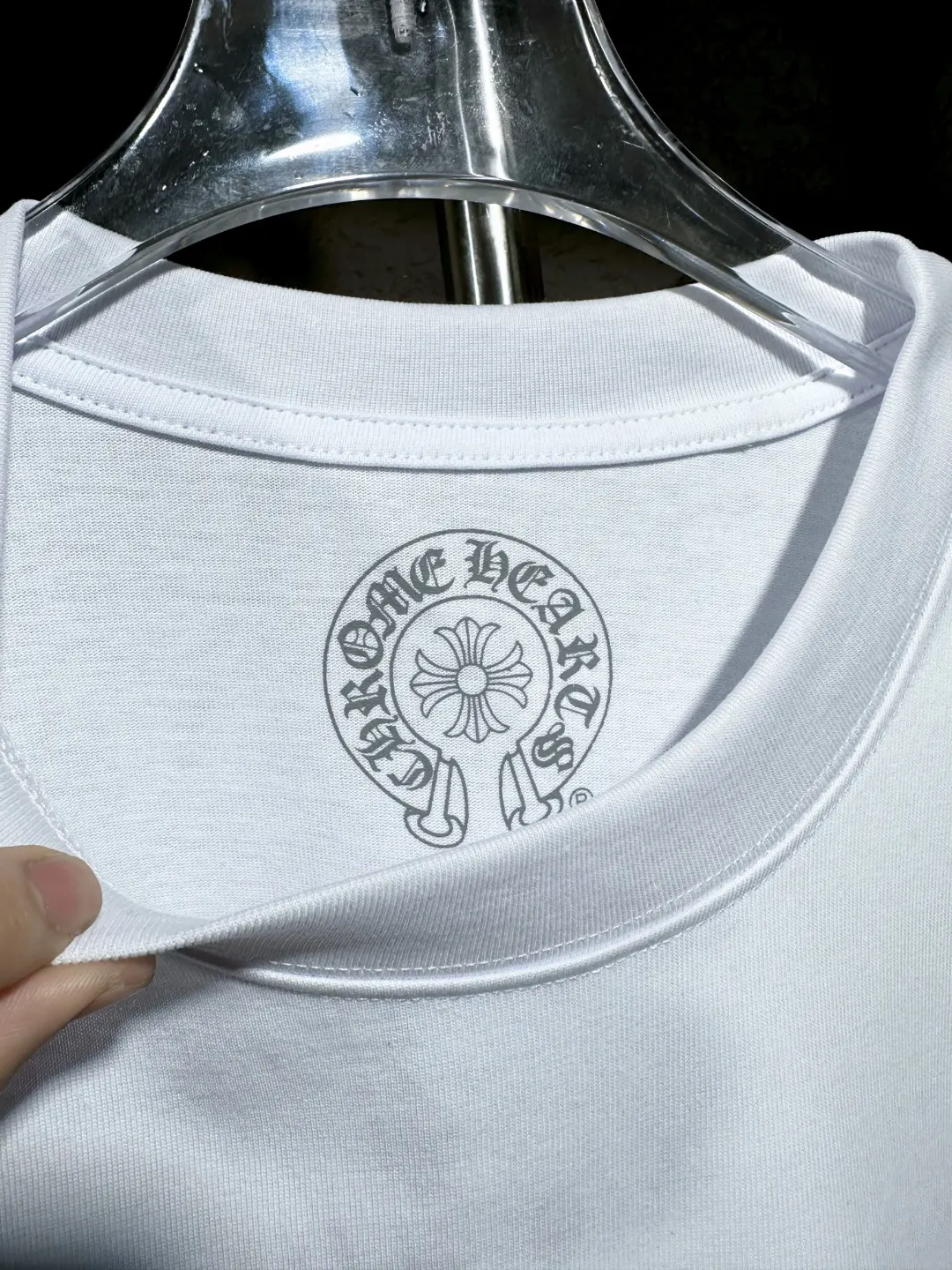 Chrome Hearts Horseshoe Logo Cotton T-Shirt D9511587 — view 5
