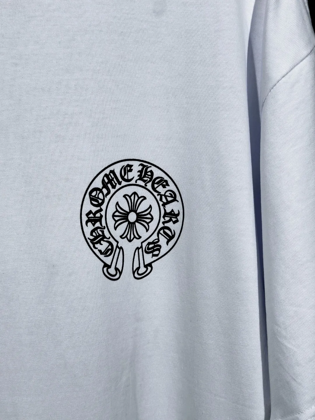 Chrome Hearts Horseshoe Logo Cotton T-Shirt D9511587 — view 6