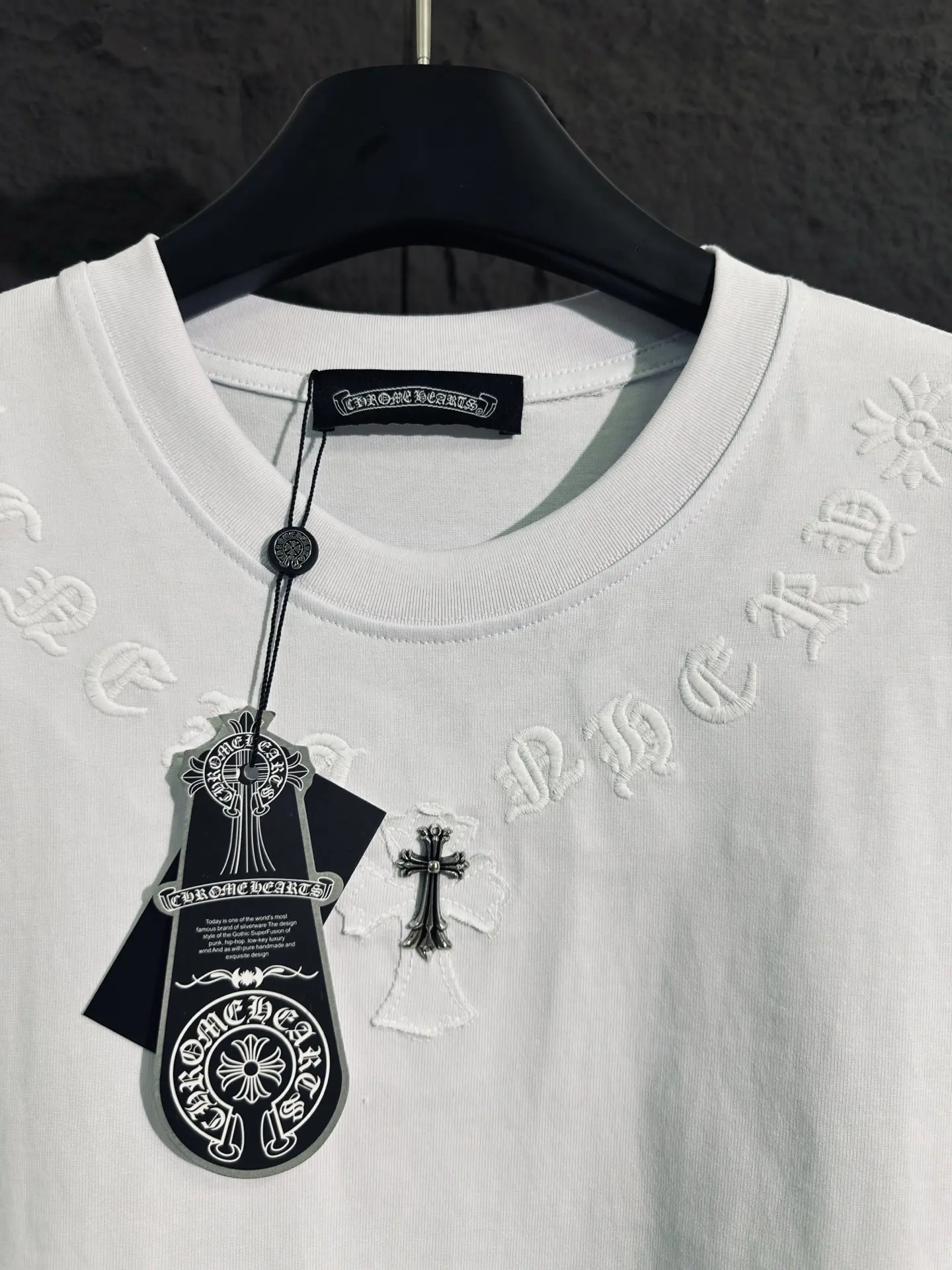 Logo-Embroidered Cotton T-Shirt D6815440 — view 3