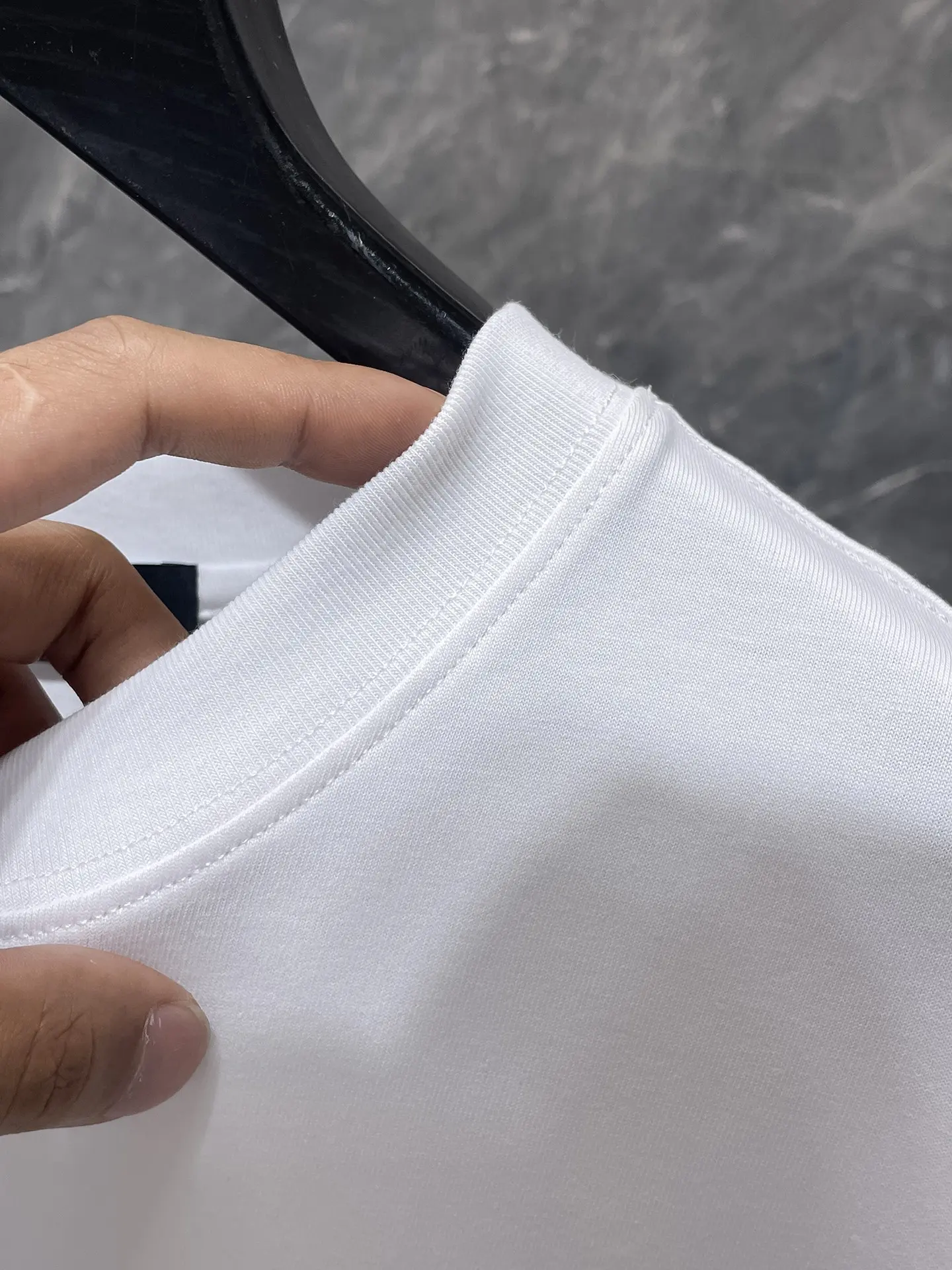 Horseshoe Logo Appliqué Cotton T-Shirt D11511615 — view 8