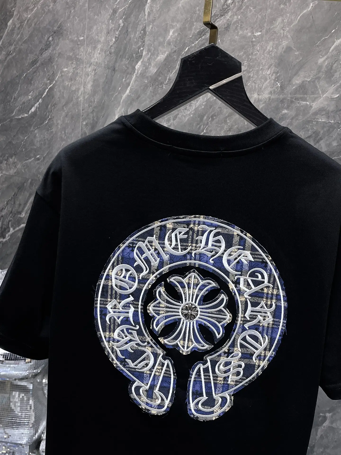 Horseshoe Logo Appliqué Cotton T-Shirt D6515451 — view 6