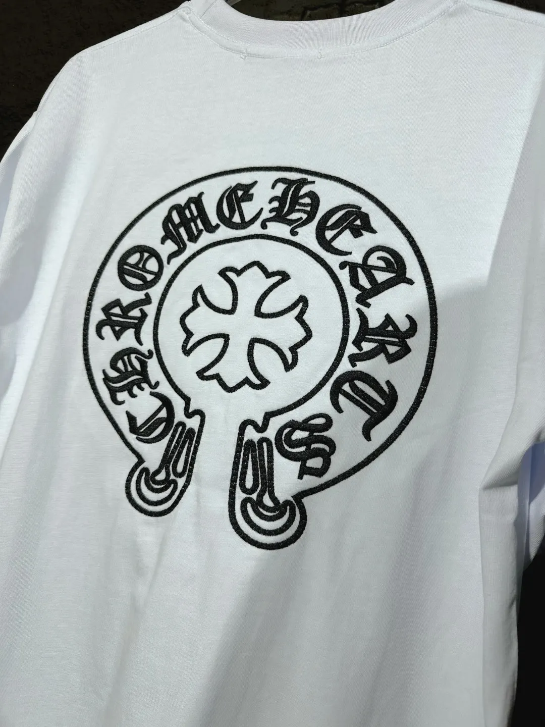 Horseshoe Logo Appliqué Cotton T-Shirt D11511588 — view 2