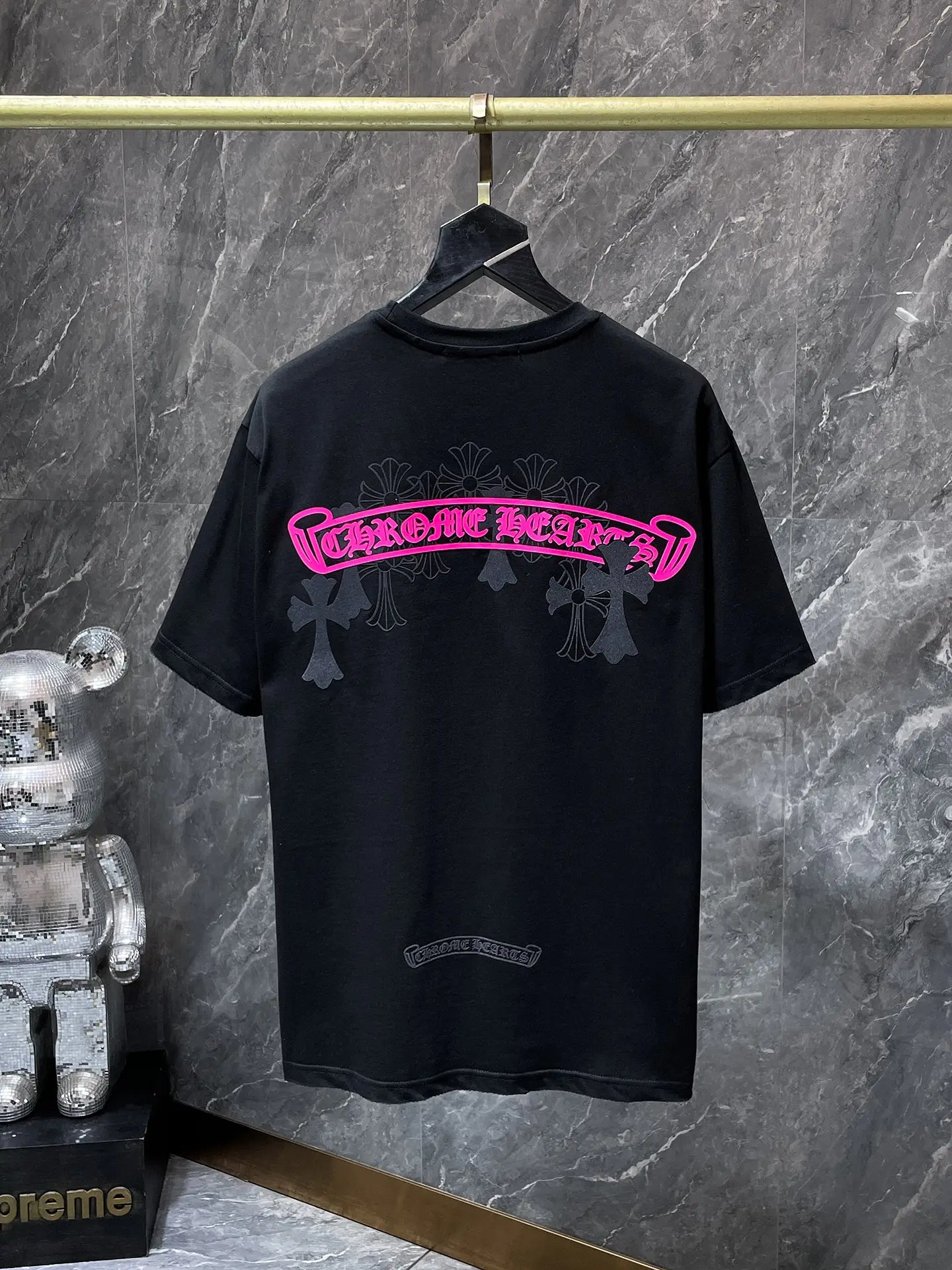Logo Print Cotton-Jersey T-Shirt D6815433 — view 3