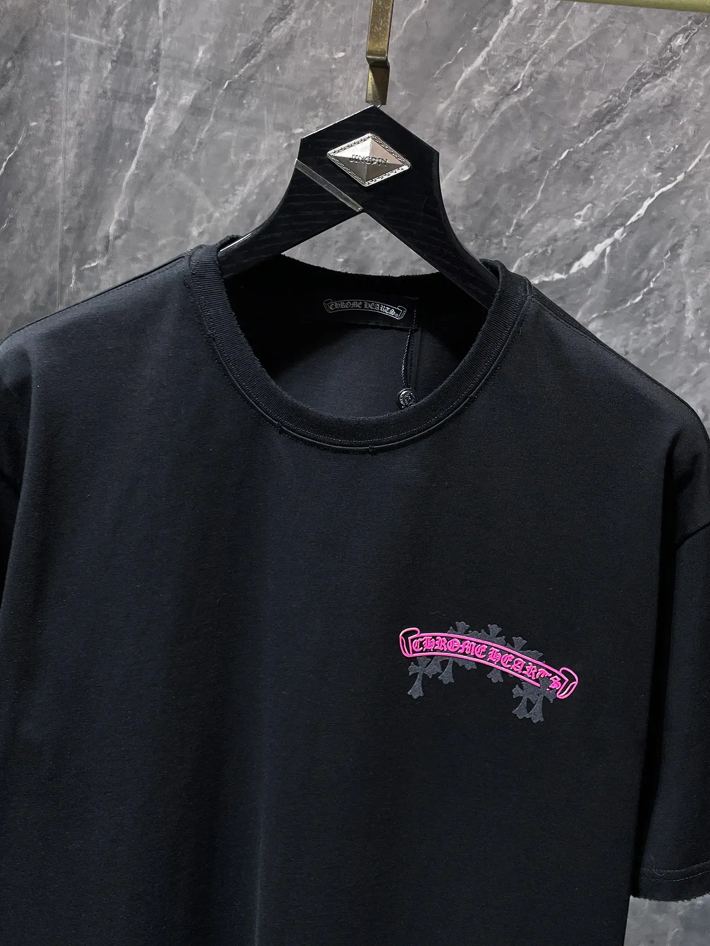 Logo Print Cotton-Jersey T-Shirt D6815433 — view 4