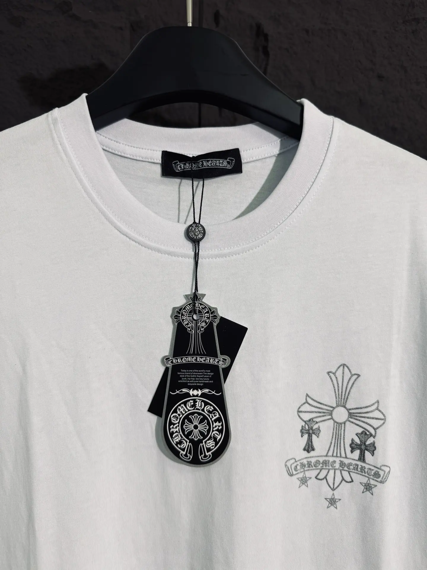 Logo Print Cotton Jersey T-Shirt D5515421 — view 3