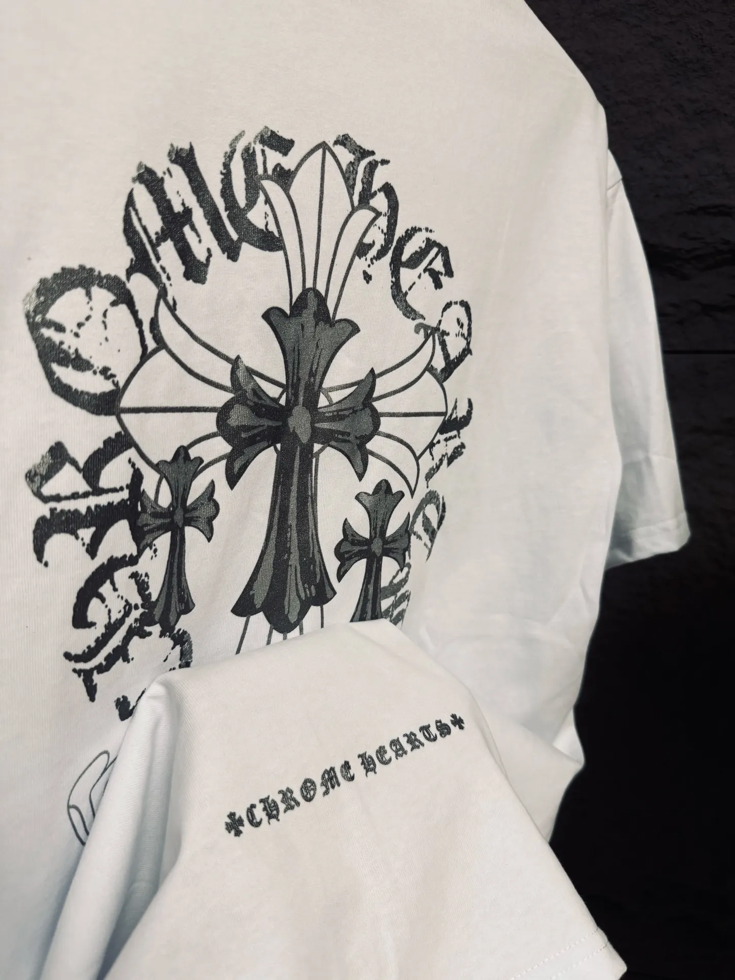 Logo Print Cotton Jersey T-Shirt D5515421 — view 4