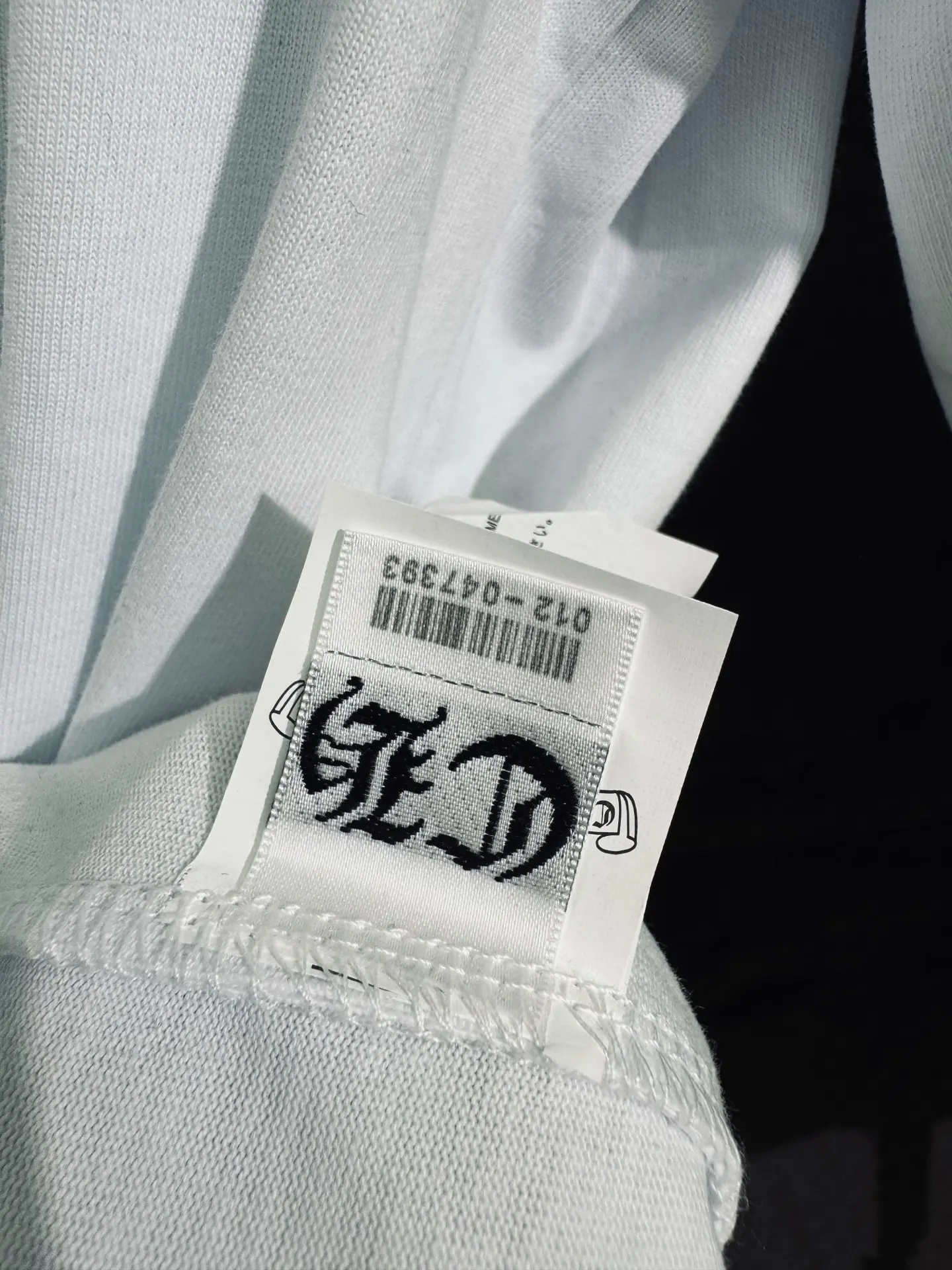 Logo Print Cotton Jersey T-Shirt D5515421 — view 5