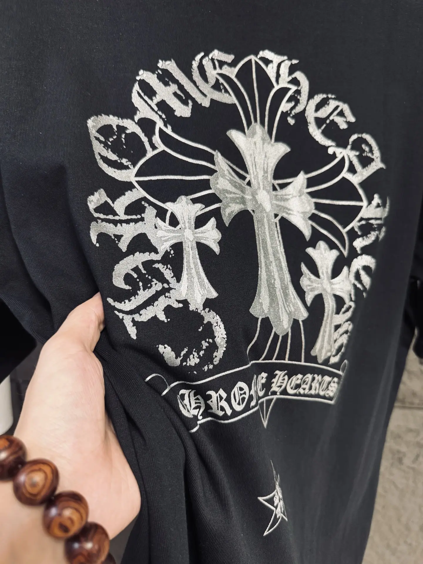 Logo Print Cotton Jersey T-Shirt D5515421 — view 9