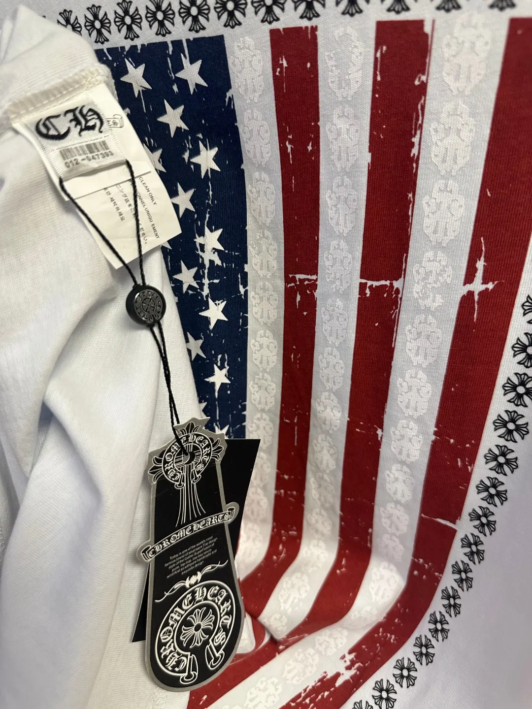USA Flag Graphic Pocket T-Shirt D9811608 — view 4